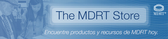 Busca hoy los productos y recursos de MDRT.